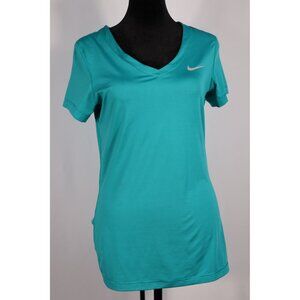 Nike‎ Pro Women's  V-Neck Short Sleeve Athletic Top size Medium